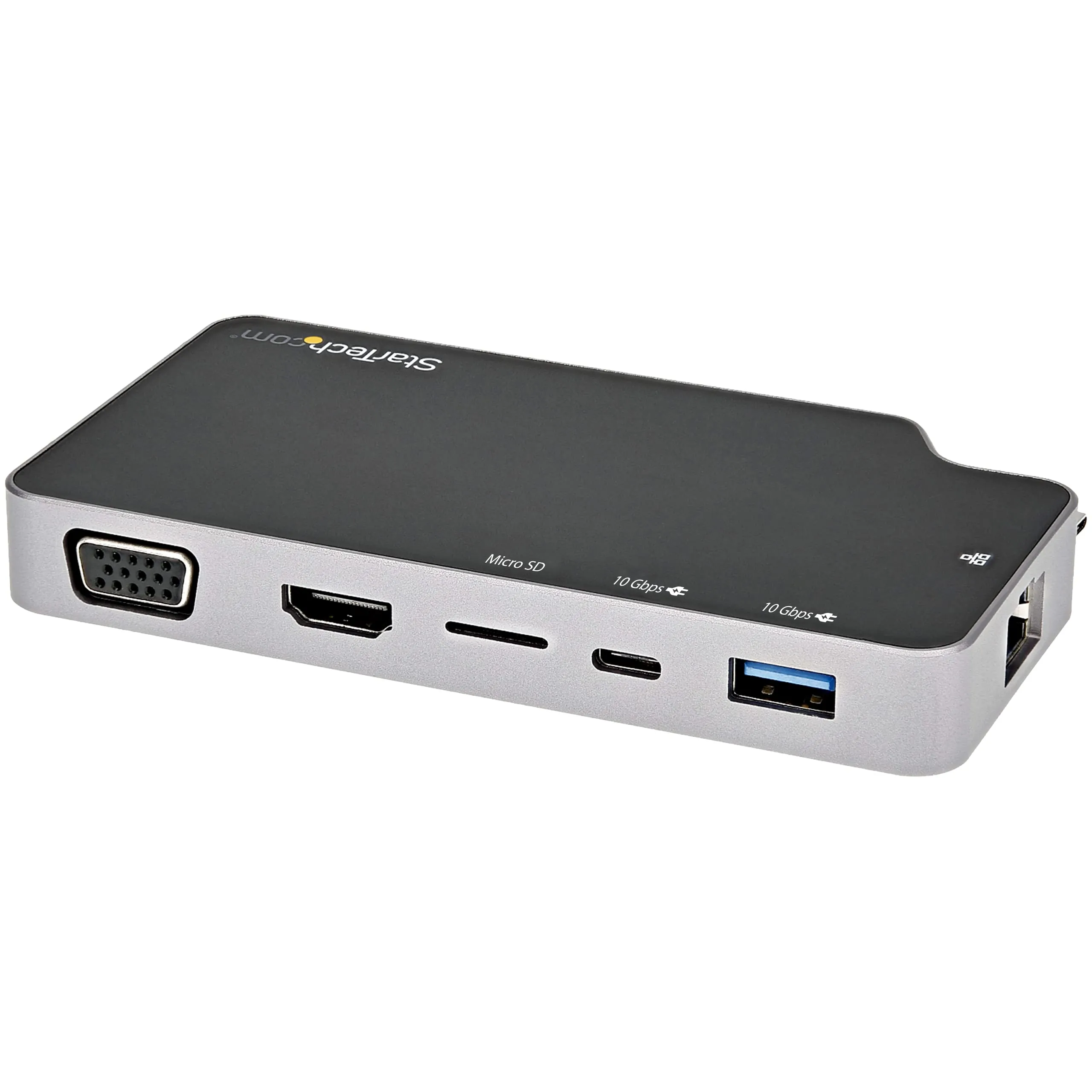 STARTECH CDP2HVGUASPD — USB-C MULTIPORT ADAPTER 10GBPS WITH 4K HDMI / VGA, USB-A (FAST CHARGE), USB-C, M