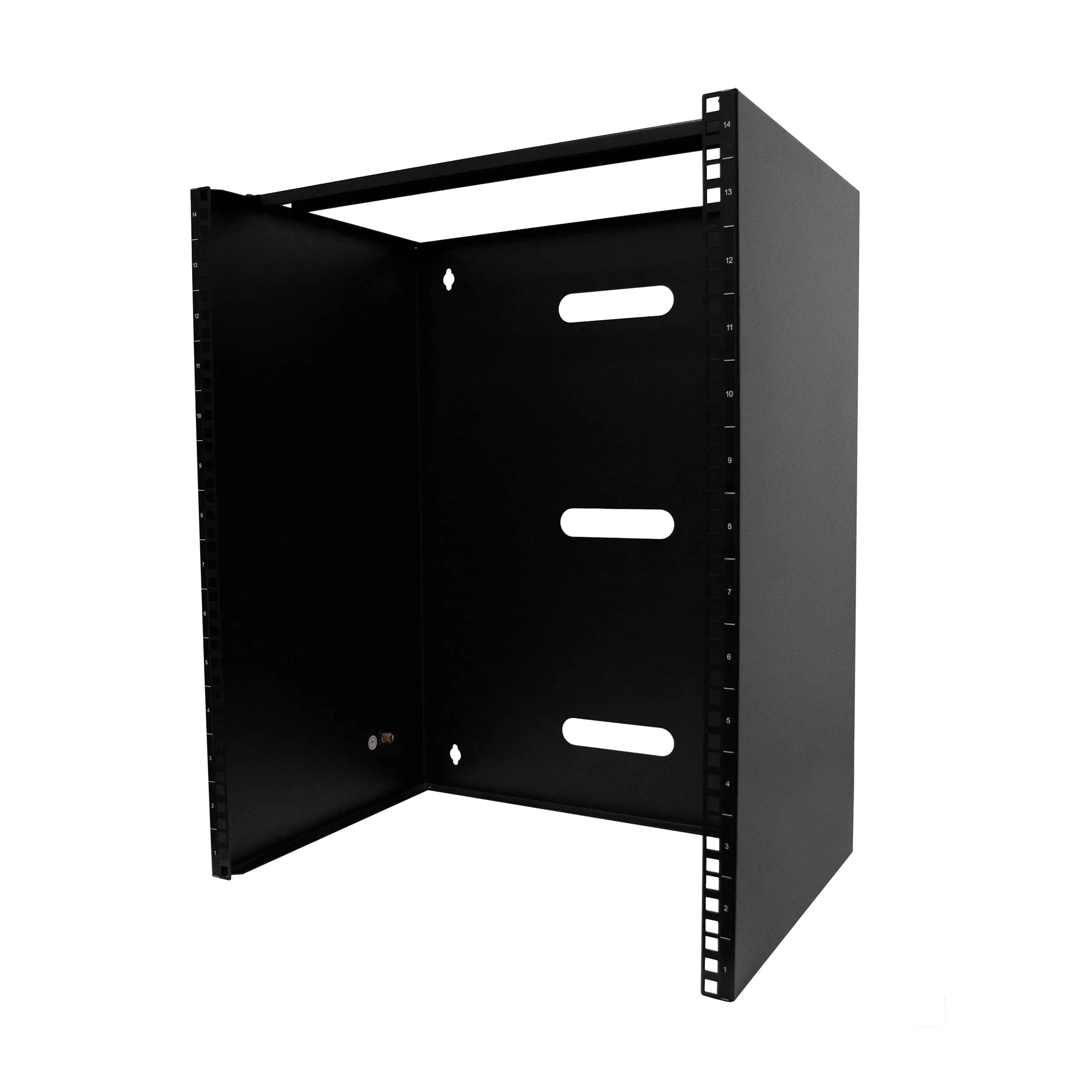 STARTECH RACK-14U-14-BRACKET — 14U WALL MOUNT RACK, 19IN WALL MOUNT NETWORK RACK, 14 INCH DEEP (LOW PROFILE), W