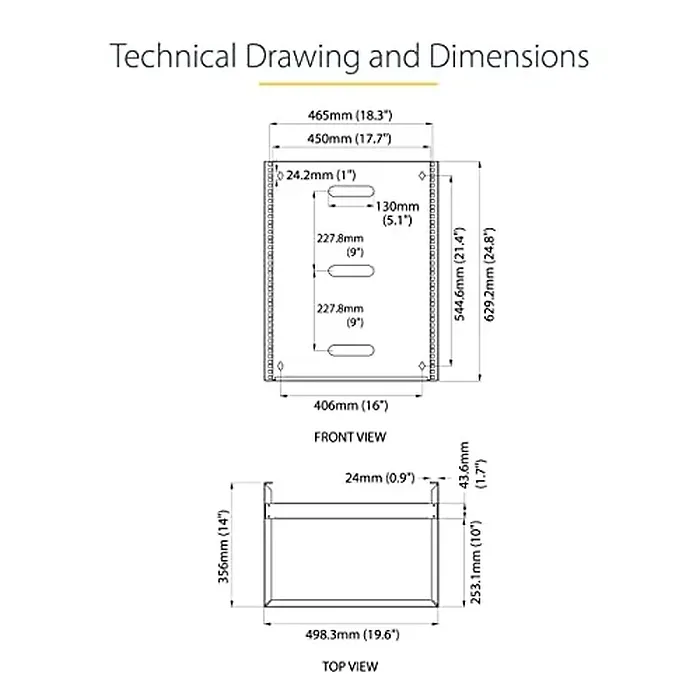 STARTECH-RACK-14U-14-BRACKET