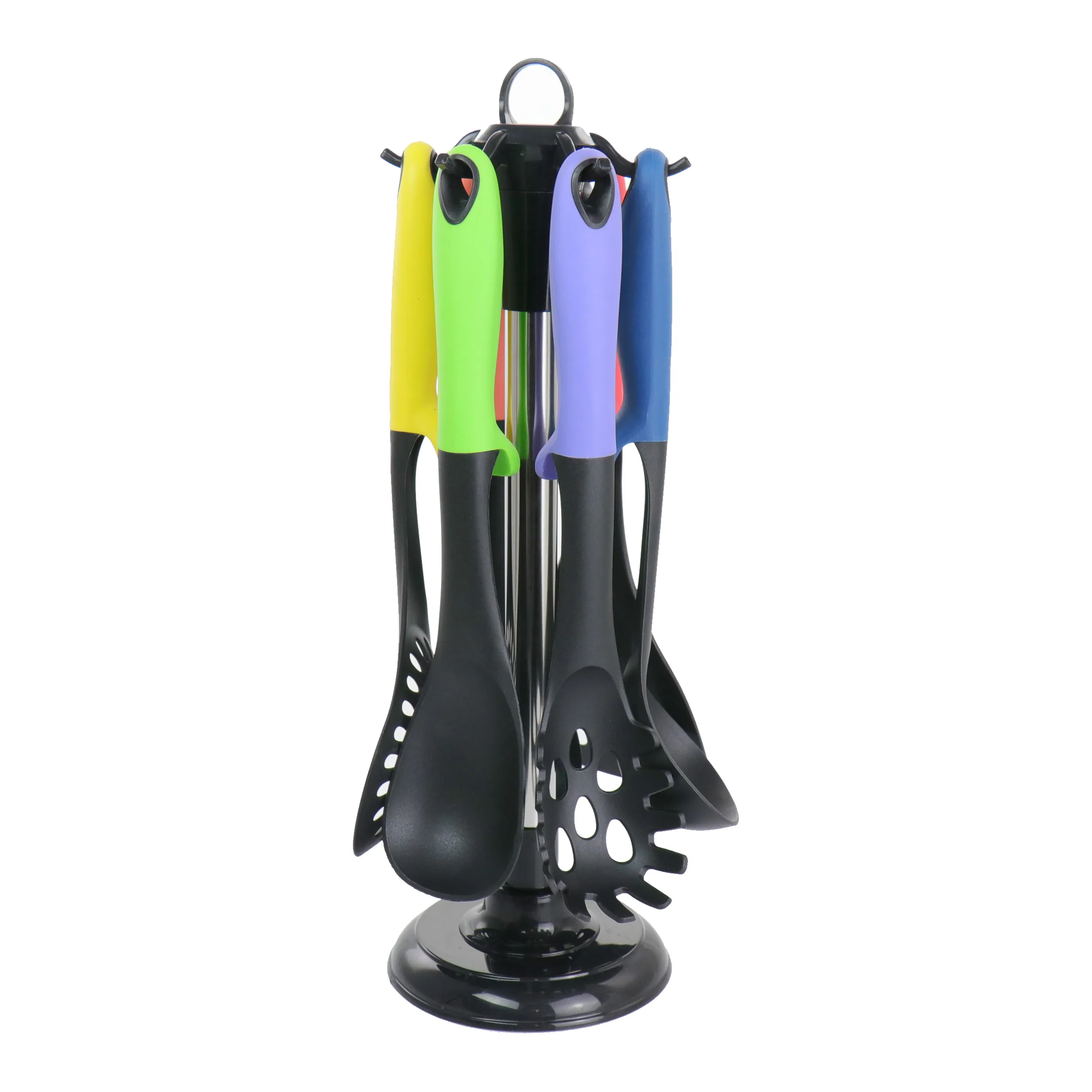 MegaChef MGNP-800 — MegaChef Assorted Color Nylon Cooking Utensils, Set of 7