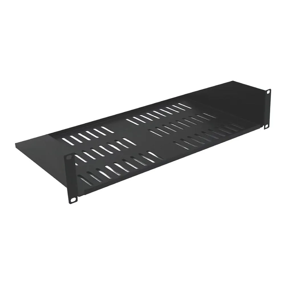 Wavenet WAV-SHELF-14SSV-1U — 14" Single-Sided Vented Rack Shelf - 1U