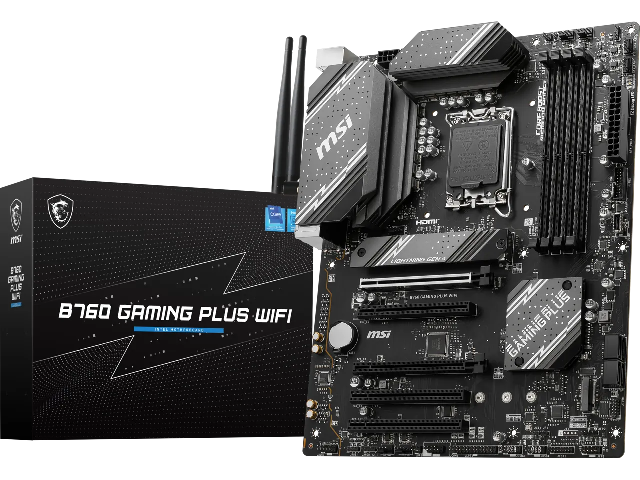 MSI B760GPWIFI — MSI B760 GAMING PLUS WIFI ATX Motherboard - DDR5, LGA 1700