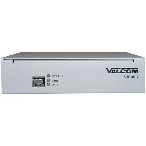 VALCOM VIP-802B — DUAL ENHANCED NETWORK AUDIO PORT