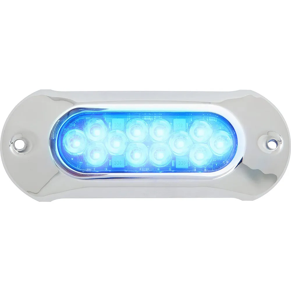 Attwood Marine 66UW12B-7 — Attwood LightArmor 12 LED Underwater Light - Blue