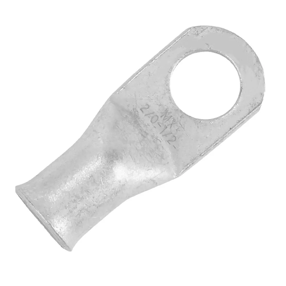 Pacer Group TAE2/0-12R-10 — Pacer 2/0 AWG Tinned Lugs - 10 Pack for 1/2" Stud Size