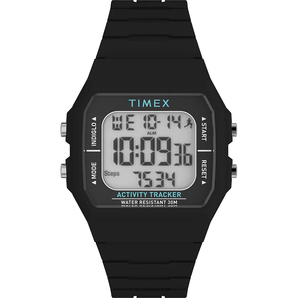 Timex TW5M55600 - Timex Activity & Step Tracker - Black