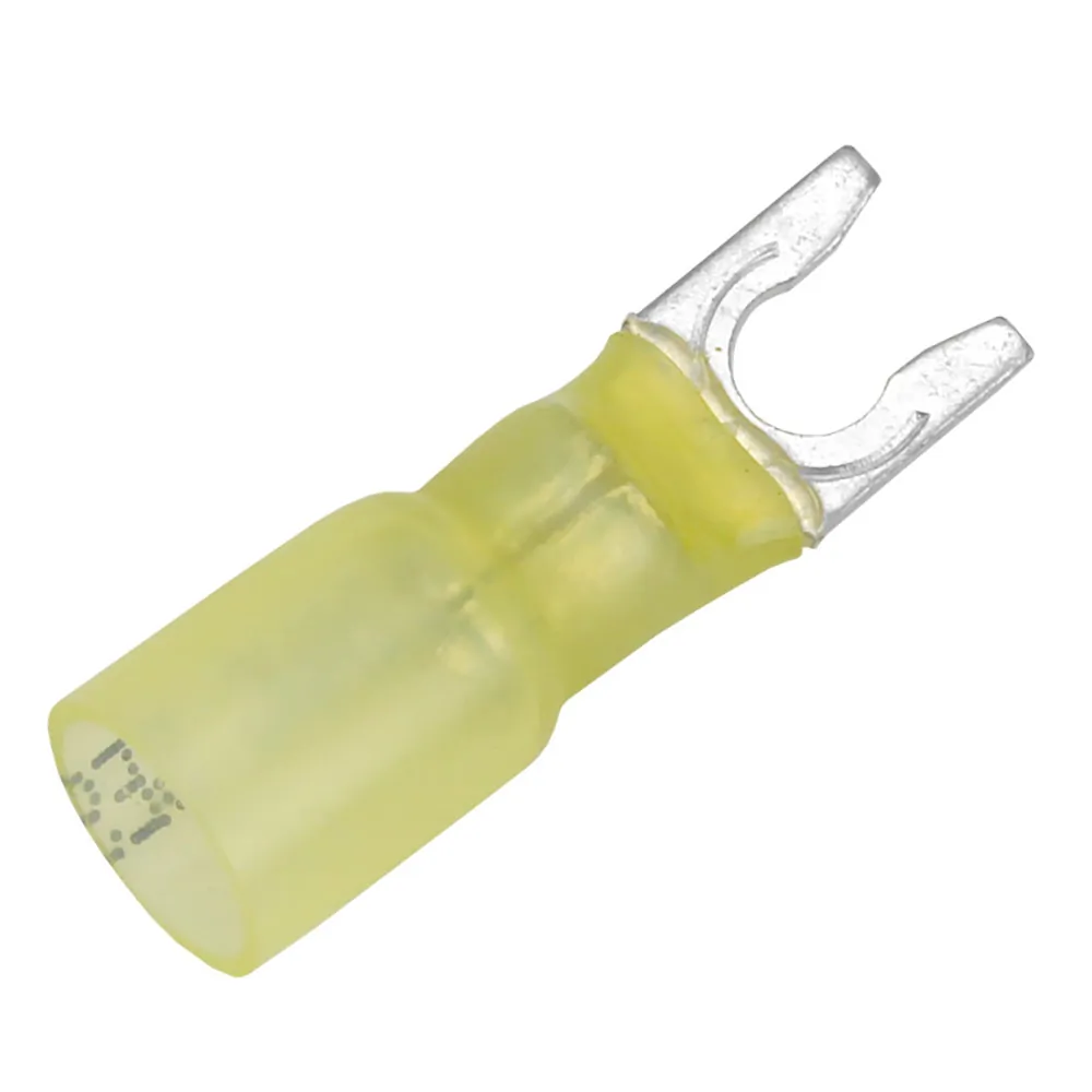 Pacer Group TE10-10SLF-25 — Heat Shrink Fork Terminal 12-10 AWG - 25 Count