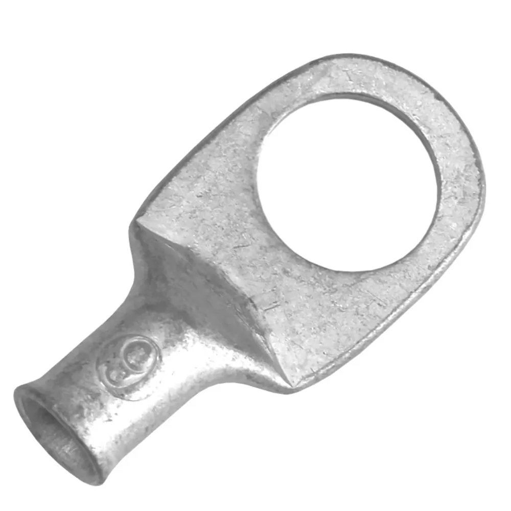 Pacer Group TAE6-12R-10 — Pacer 6 AWG Tinned Lugs - 1/2" Stud - 10 Pack