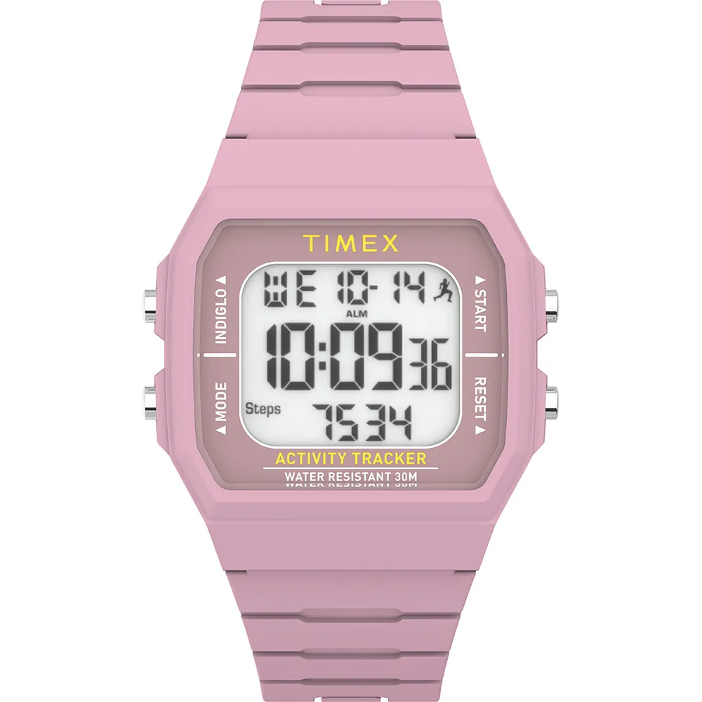 Timex TW5M55800 - Timex Activity & Step Tracker - Pink