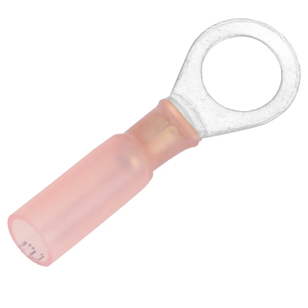 Pacer Group TE1856R-25 — Heat Shrink Ring Terminal 22-18 AWG - 5/16" Stud - 25 Pack