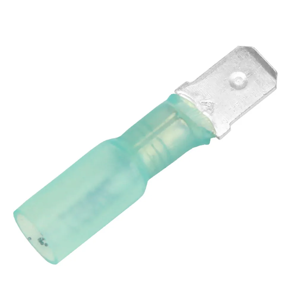 Pacer Group TDE14-250M-3 — Heat Shrink Male Disconnects, 16-14 AWG, 3 Pack