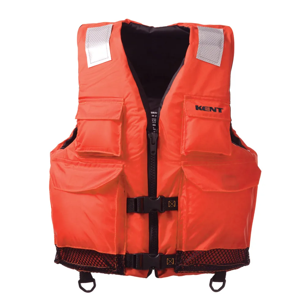 Kent Sporting Goods 150200-200-030-23 — Kent Elite Dual-Sized Commercial Vest - S/M - Orange