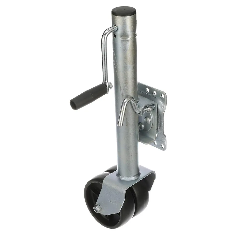 Attwood Marine 11126-4 - Attwood Heavy-Duty Fold-Up Trailer Jack - 1500 lb Capacity