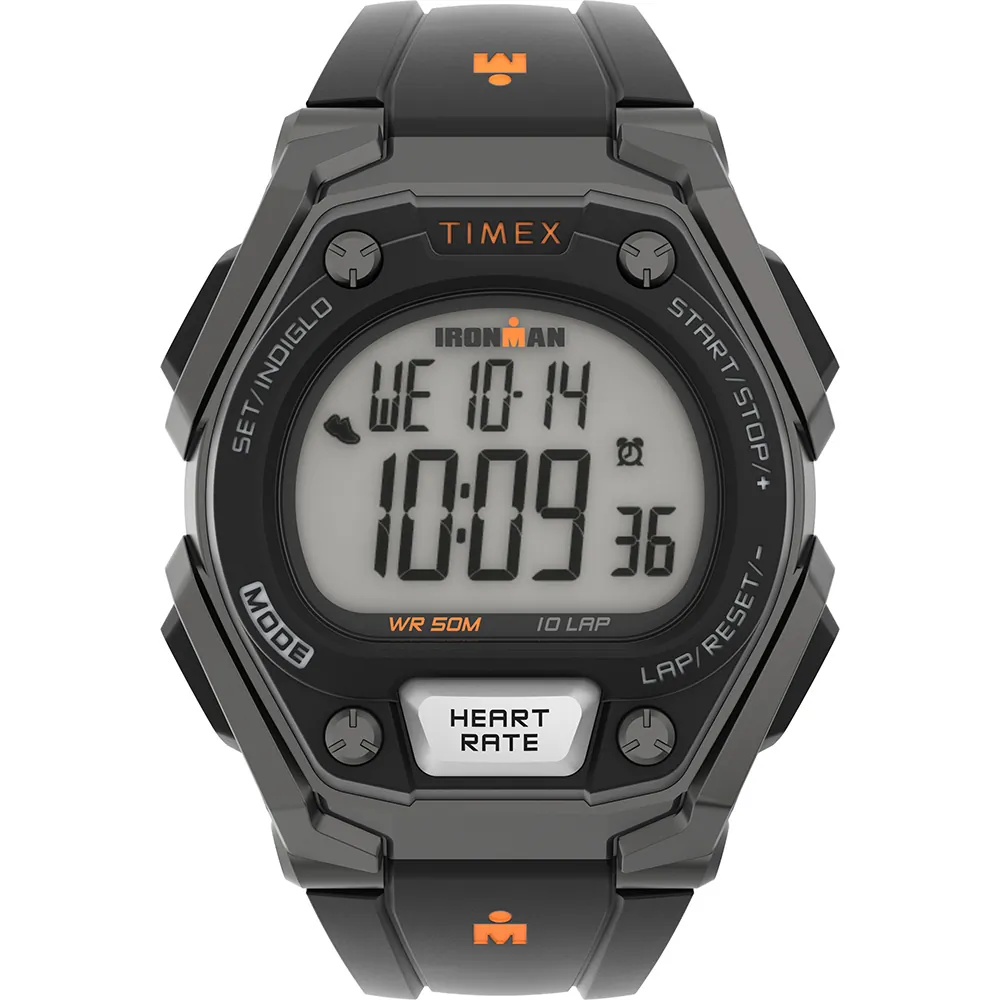 Timex TW5M49400 - Timex Mens Ironman Classic wActivity & HR - Grey