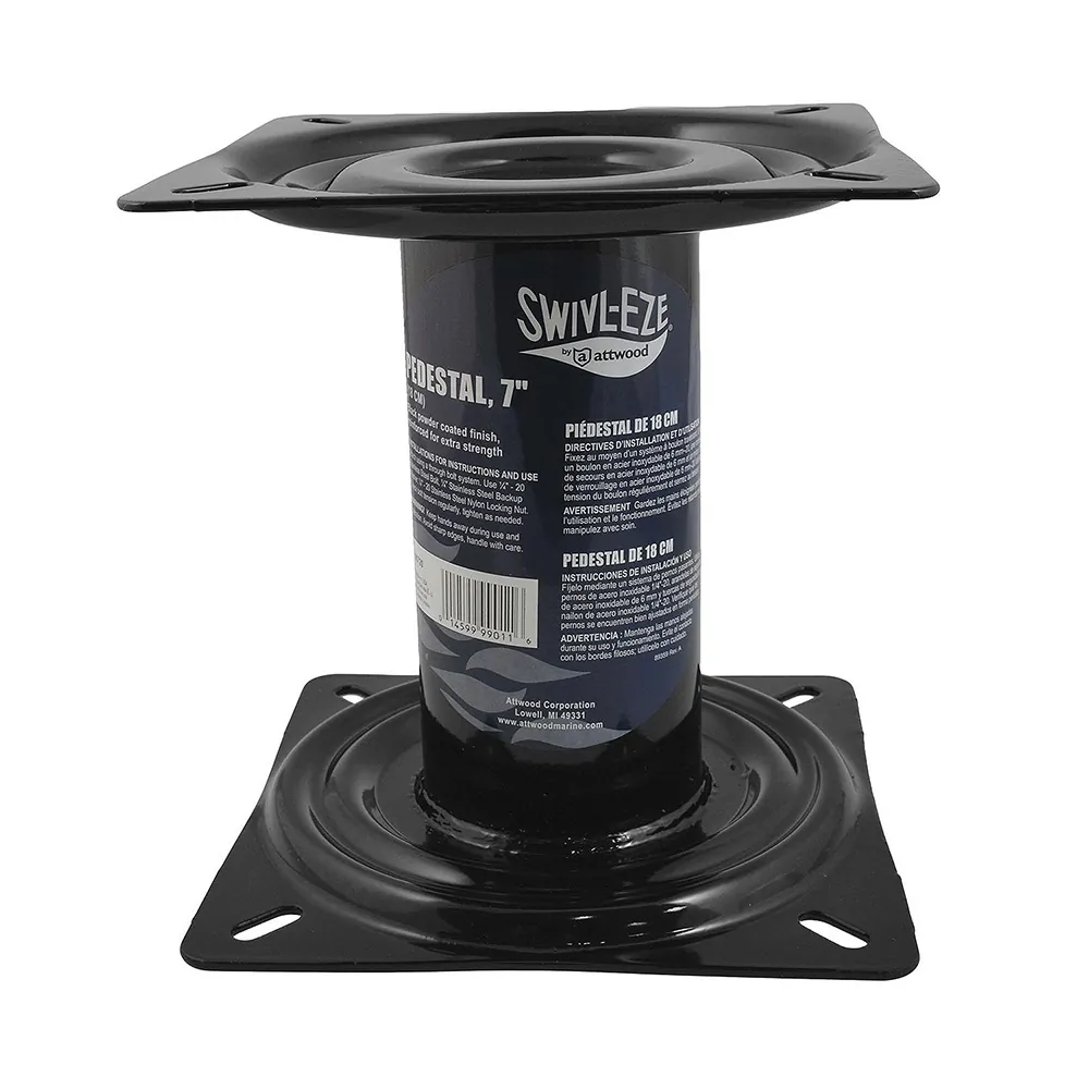Attwood Marine 90720 — Attwood Swivl-Eze 7-Inch Durable Pedestal