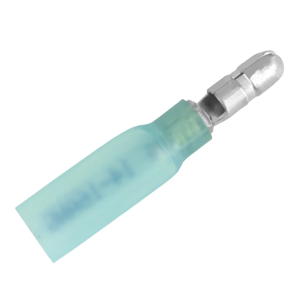 Pacer Group TBPE14-156-25 — Heat Shrink Male Bullet Terminal - 16-14 AWG, 25 Pack