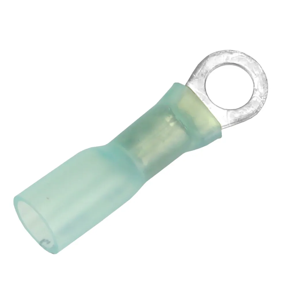 Pacer Group TE14-10R-100 — Heat Shrink Ring Terminal 16-14 AWG for #10 Stud - 100 Pack