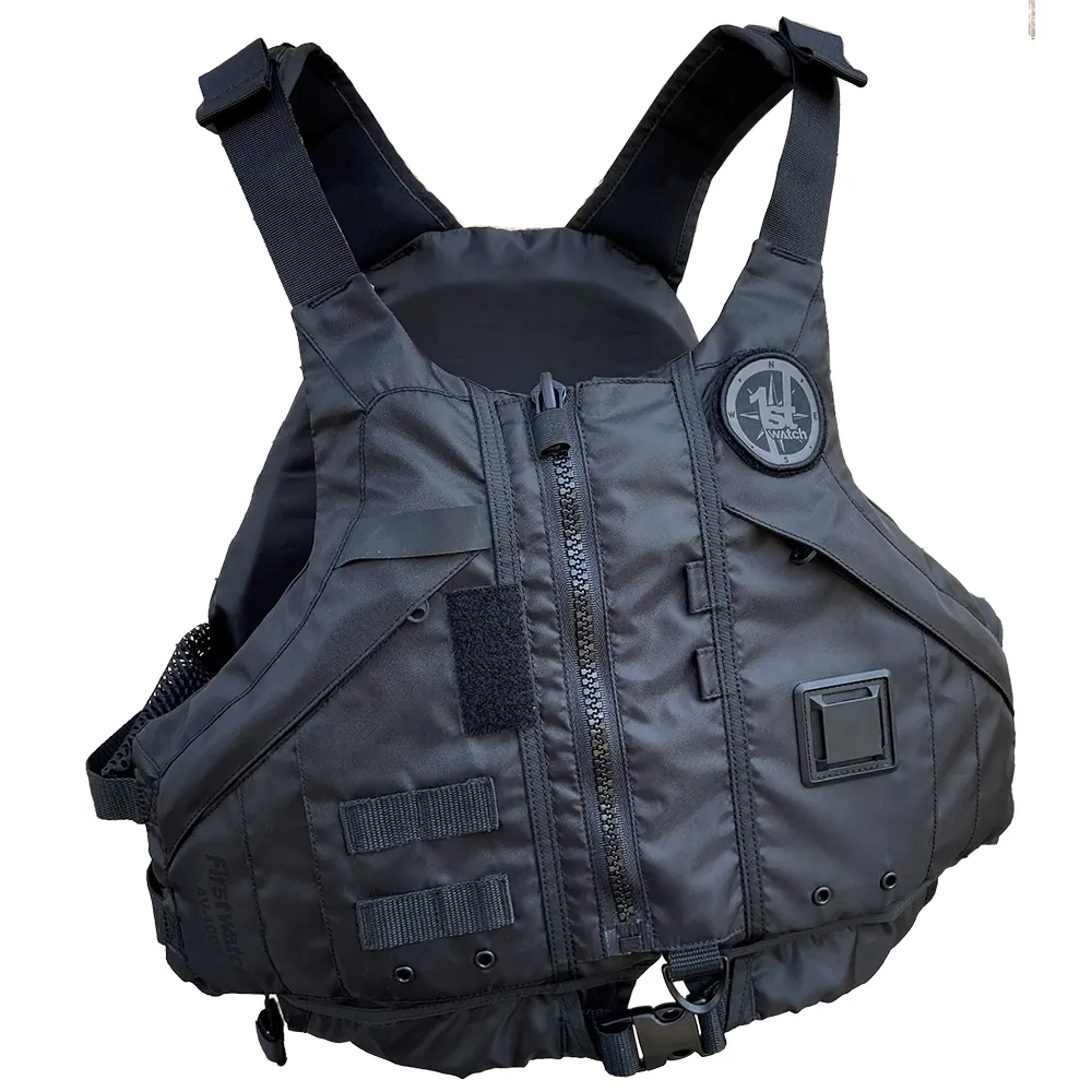 First Watch AV-1000-BK-M/L — First Watch AV-1000 Kayak Duty PFD - Black - M/L