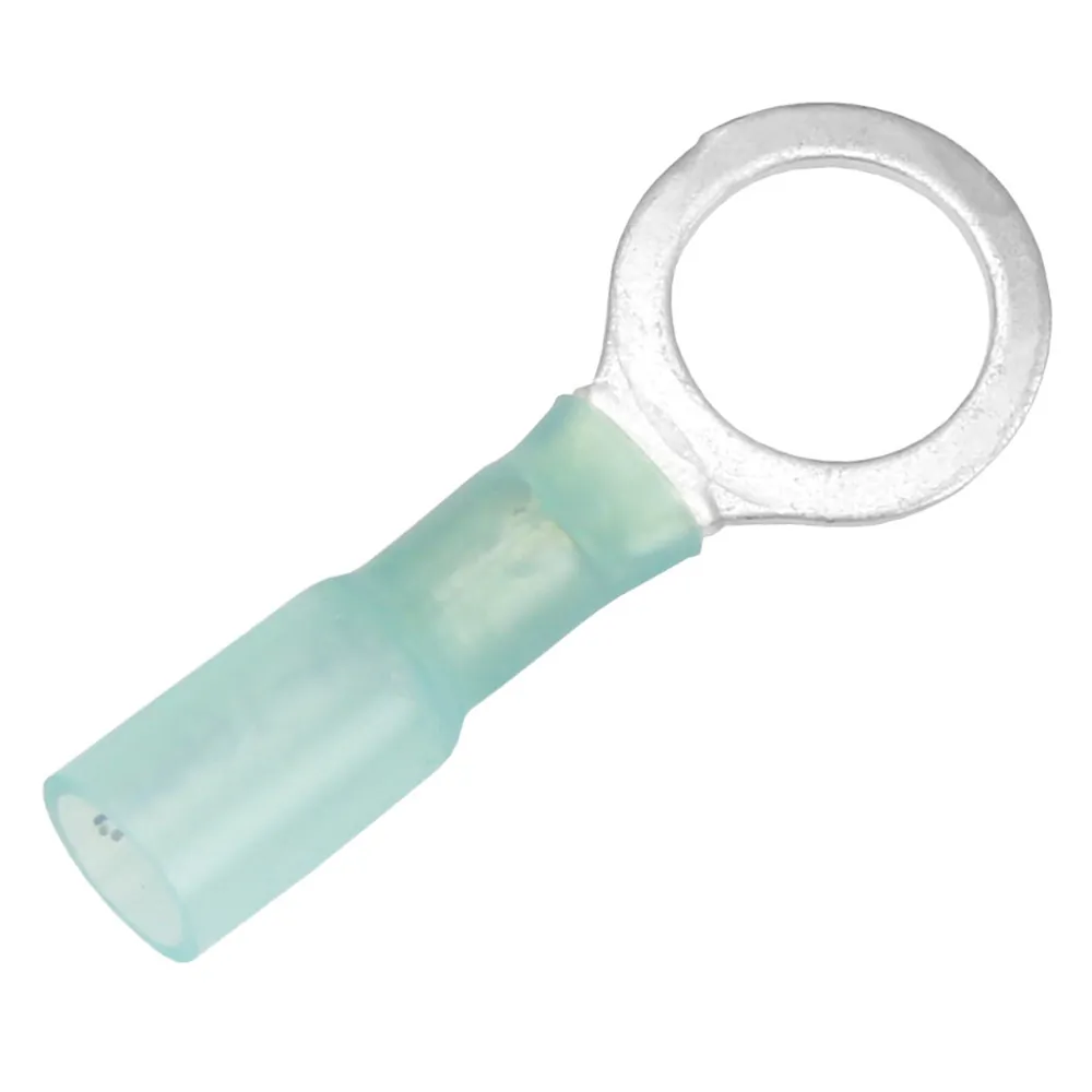 Pacer Group TE14-38R-25 — Pacer 16-14 AWG Heat Shrink Ring Terminal - 25 Pack
