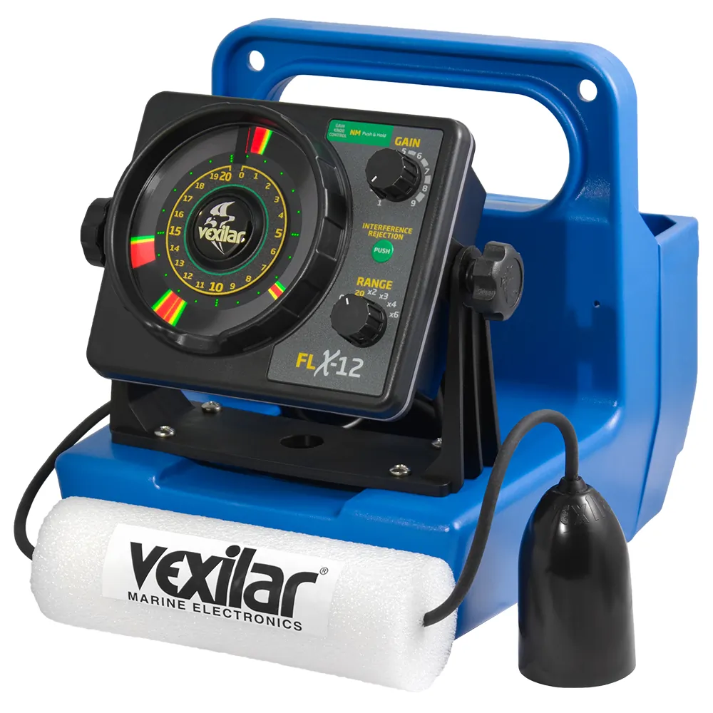 Vexilar GPX1212 - Vexilar FLX-12 Genz Pack with 12? Ice Ducer - Enhanced Featu