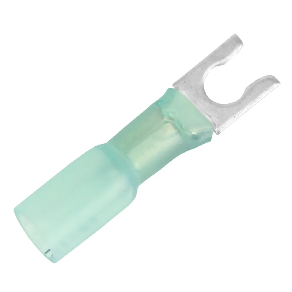 Pacer Group TE14-10SLF-25 — Heat Shrink Fork Terminal - 16-14 AWG - #10 Stud - 25 Count
