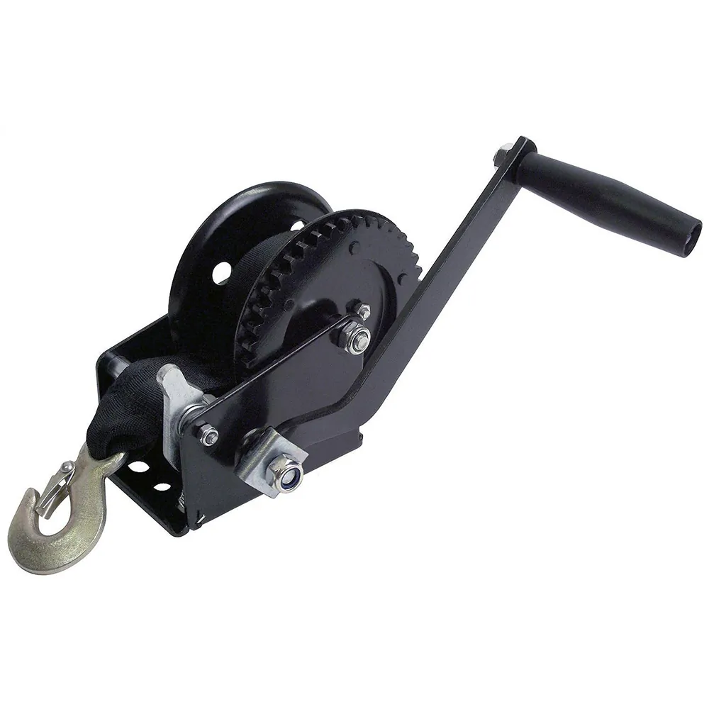 Attwood Marine 11149-4 - Attwood 1200 lb Winch with 20 Nylon Strap