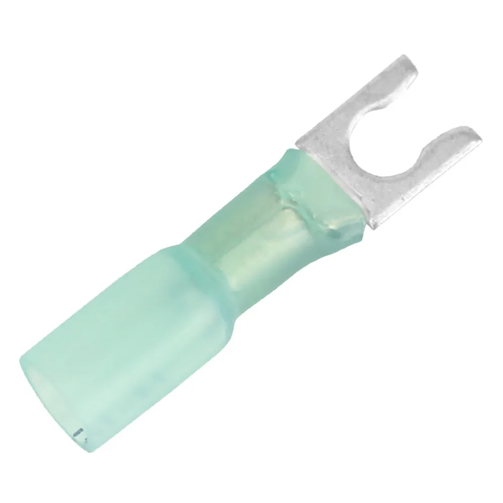 Pacer Group TE14-10SLF-100 — Heat Shrink Spade Terminals - 16-14 AWG - 100 Pack