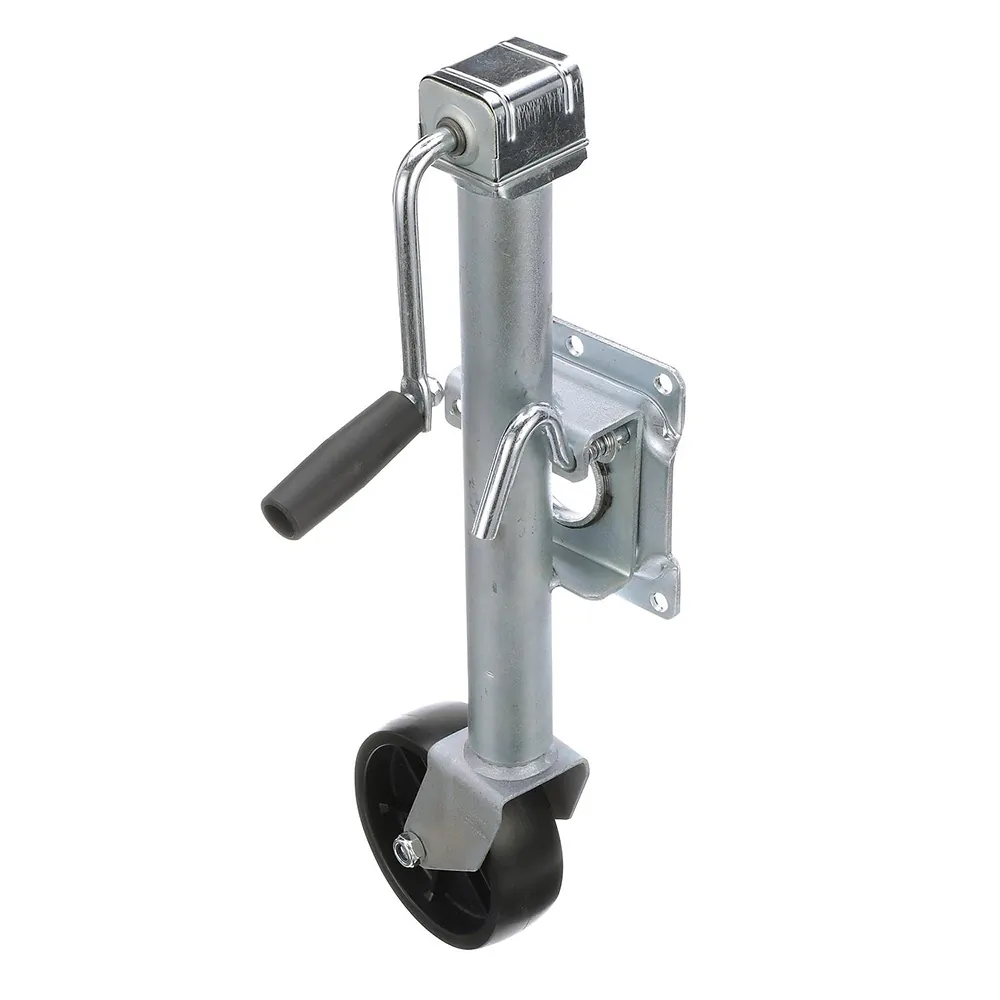 Attwood Marine 11127-4 - Attwood Fold-Up Trailer Jack with Polypropylene Wheel