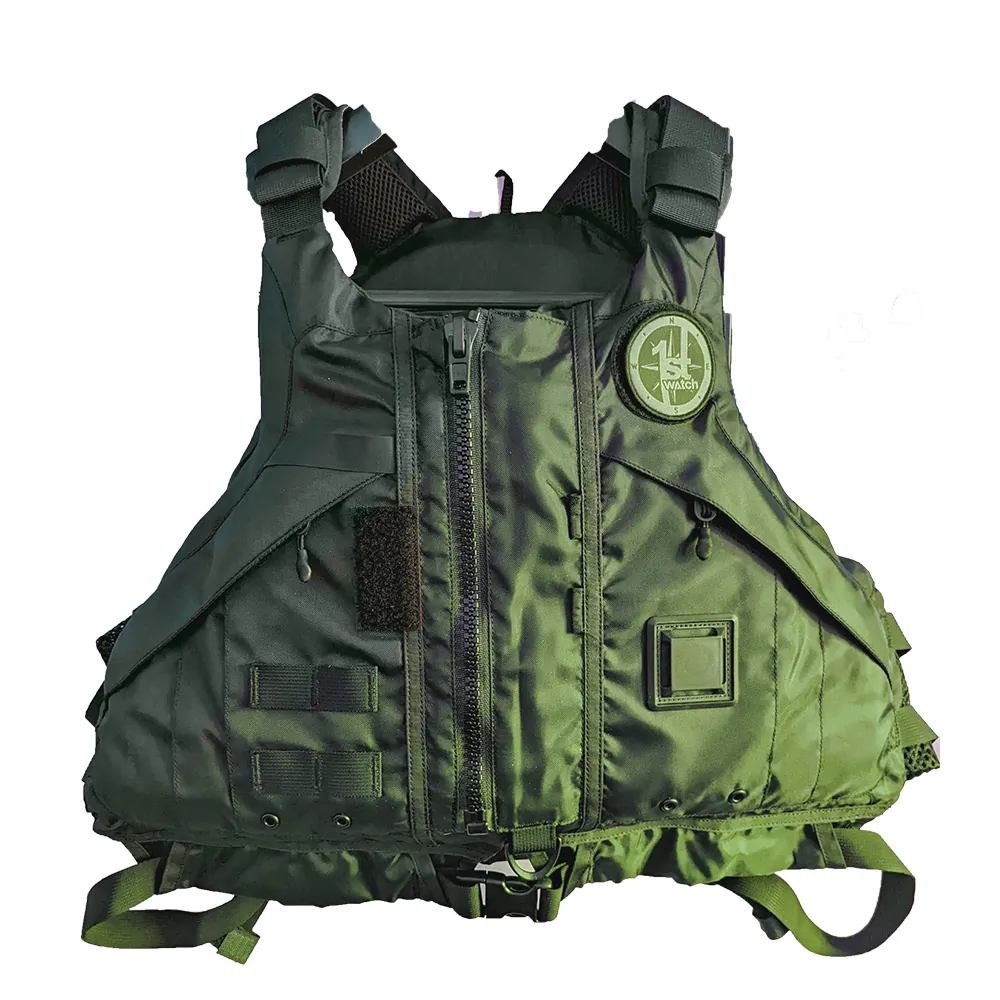 First Watch AV-1000-GN-M/L - First Watch AV-1000 Kayak Style Duty PFD - Green - ML