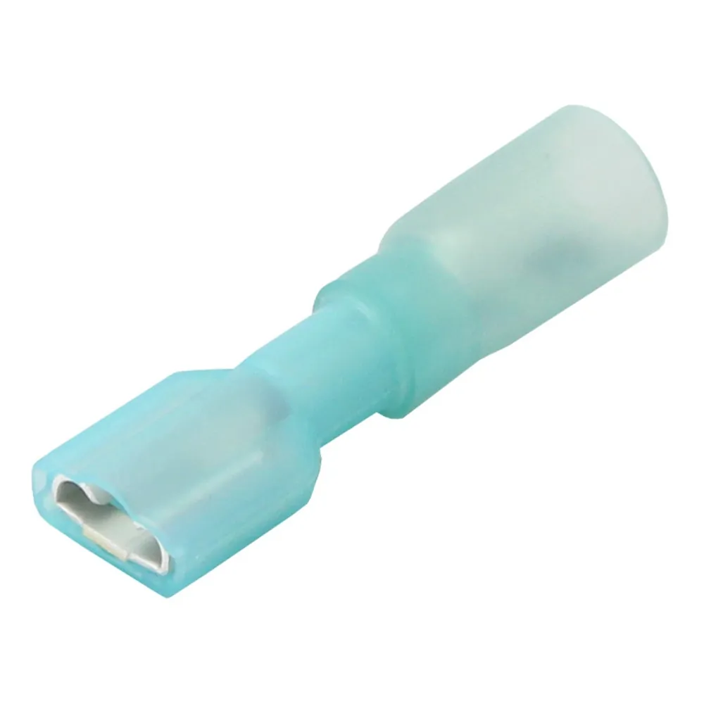 Pacer Group TDE14-250FI-100 — Heat Shrink Female Disconnects 16-14 AWG - 100 Pack