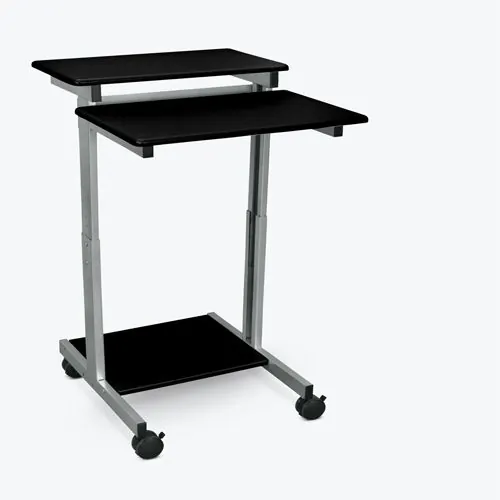 Luxor STANDUP-24-B — Luxor Mobile Adjustable Presentation Stand - Black