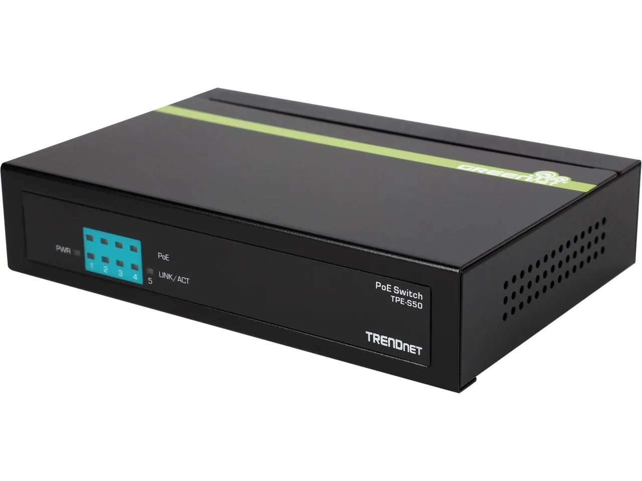 TRENDNET TPE-S50 — 5-PORT 10/100MBPS POE SWITCH (31W)