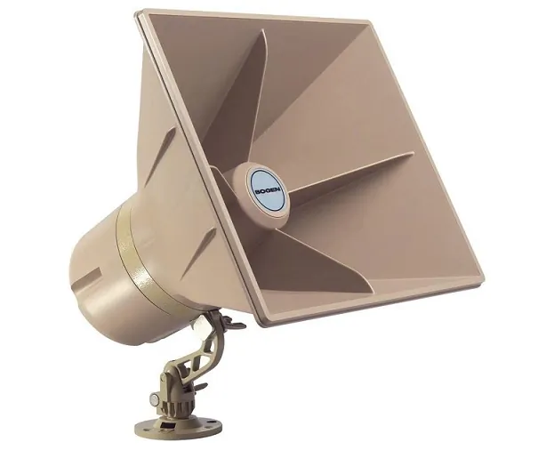 Bogen BG-SAH15 — 15W Digital Amplified Horn Speaker with Weatherproof Design