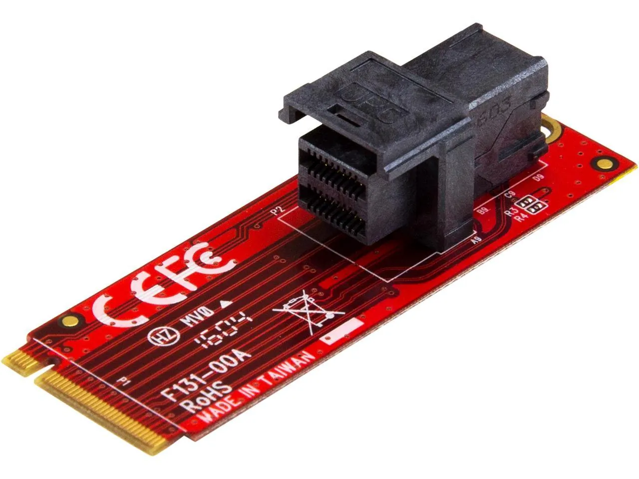 STARTECH M2E4SFF8643 — ADD U.2 PCIE NVME SSD PERFORMANCE TO YOUR DESKTOP COMPUTER OR SERVER BY CONNECTI