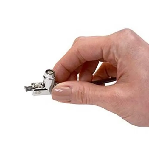 NOBLE SECURITY TZ03T — NOBLE LOCKS TZ03T ULTRA-COMPACT WEDGE(TM)LOCK WITH BARREL KEY AND PERIPHERAL CAB