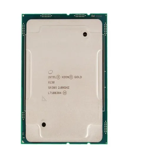 Intel SR3B5 - 2.0Hz Intel Xeon Gold 6138 20-Core Socket FC-LGA14B Serer Pr