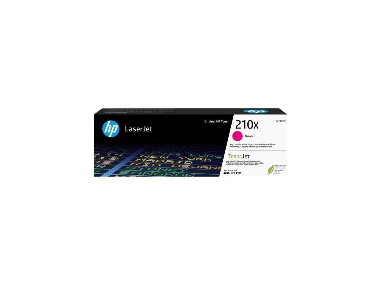 HP HEWW2103X - Print HP|W2103X HP 210X (W2103X) HIGH YIELD MAGENTA LASERJET