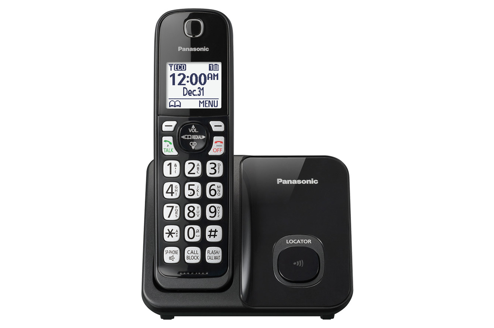 PANASONIC KX-TGD610B - Cordless Telephone in Black