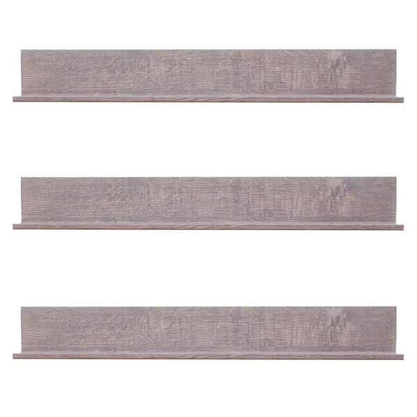 HANGMAN PL3K-16-BW - 3PK 16IN PHOTO LEDGE BWD