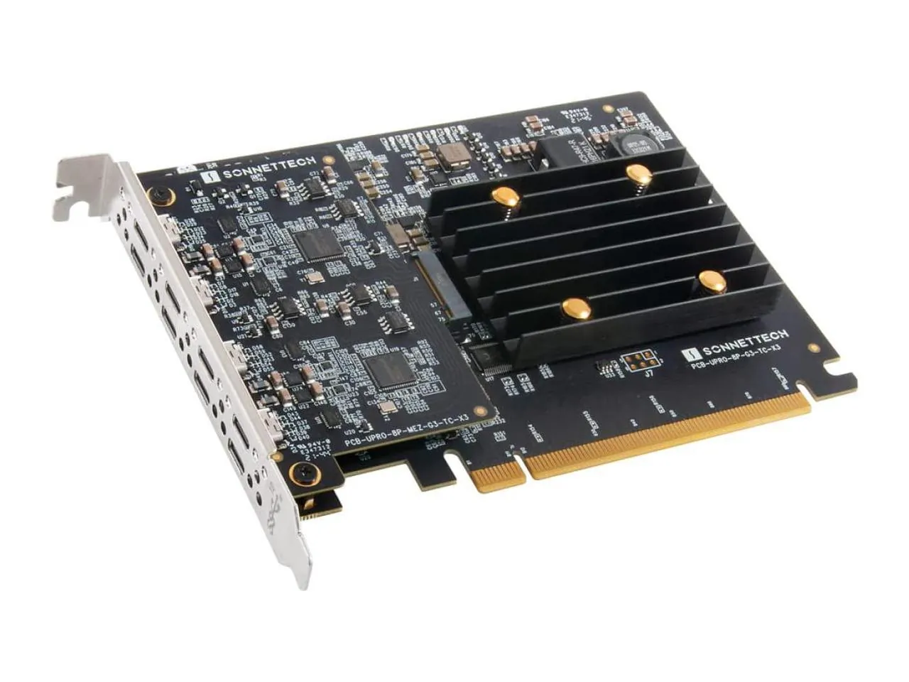 SONNET TECHNOLOGIES USB3C-8PM-E — PCIE ADAPTER CARD WITH 8 EXTERNAL USB-C, PORTS SUPPORTED BY 4 USB 3.2 CONTROLLER