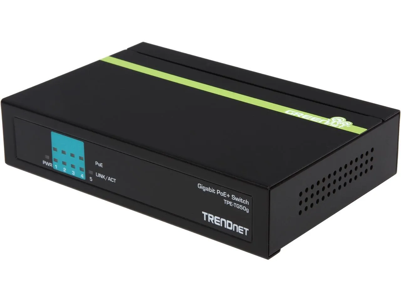 TRENDNET TPE-TG50G — 5-PORT GIGABIT POE+ SWITCH