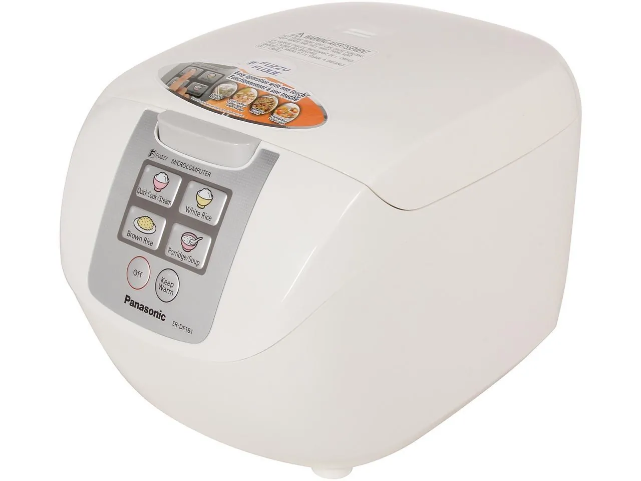 PANASONIC RA11563 - Panasonic Fuzzy Logic Rice Cooker (10-cup) PHPSRDF181
