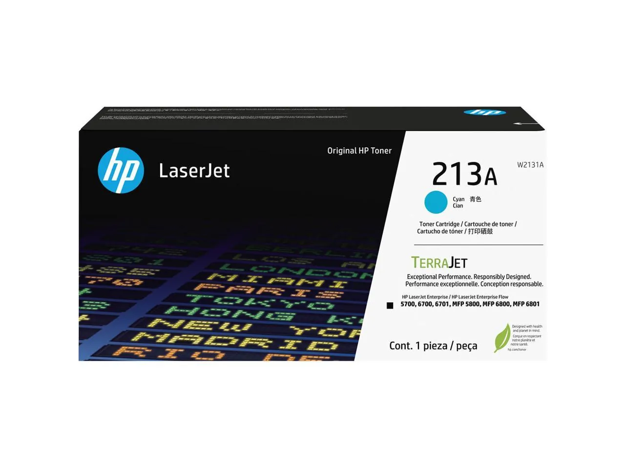 HP HEWW2131A — Print HP|W2131A HP 213A (W2131A) CYAN LASERJET TONER R