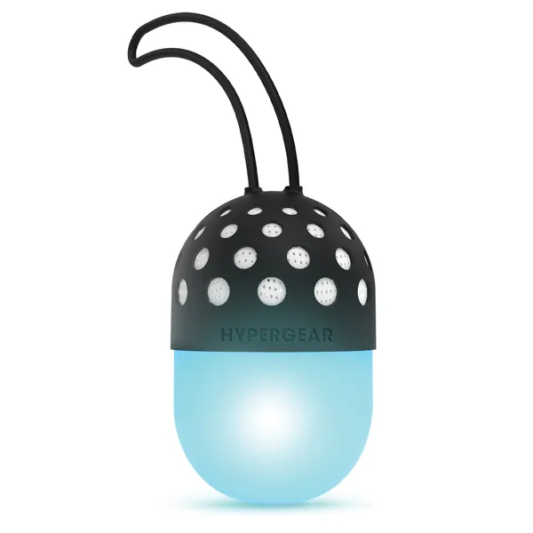 HYPERGEAR 15715 - GO-GLO LED WRLS SPKR BLK
