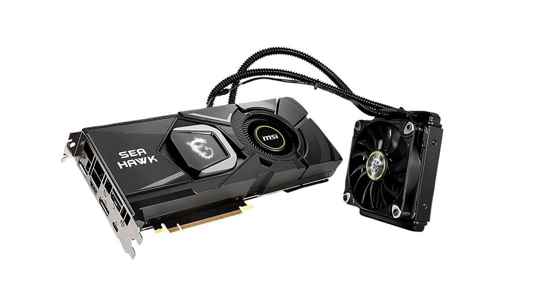 MSI G2080SHX - GeForce RTX2080 SEA HAWK X
