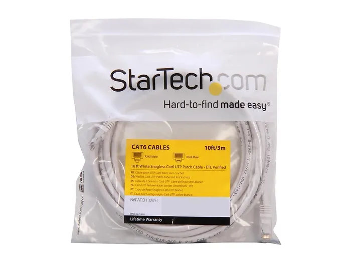 STARTECH-N6PATCH10WH