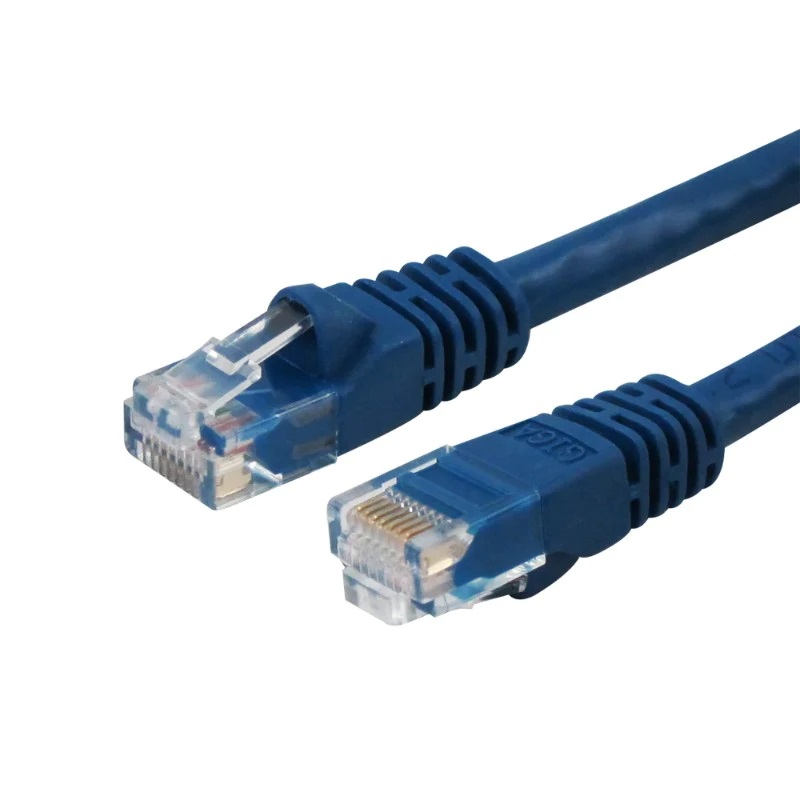 Wavenet WAV-5E04UMBL-PC-10 - CAT5E PATCH CORD 10FT BLUE
