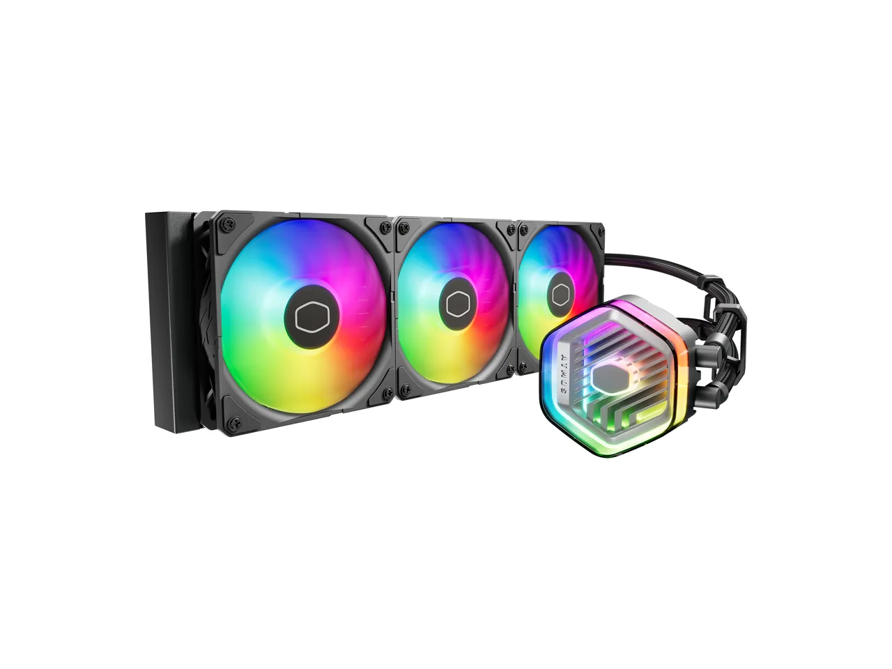 Cooler Master MLX-D36M-A25PZ-R1 - Cooler Master MasterLiquid 360 ARGB AIO Liquid Cooler