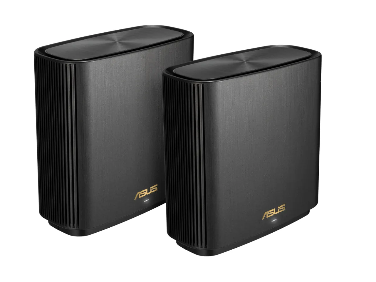 ASUS ZENWIFI XT9 2PK CHARCOAL — ASUS ZENWIFI XT9 MESH SYSTEM CONSISTS OF PAIR OF ASUS AX7800 TRI BAND WIFI 6 MES