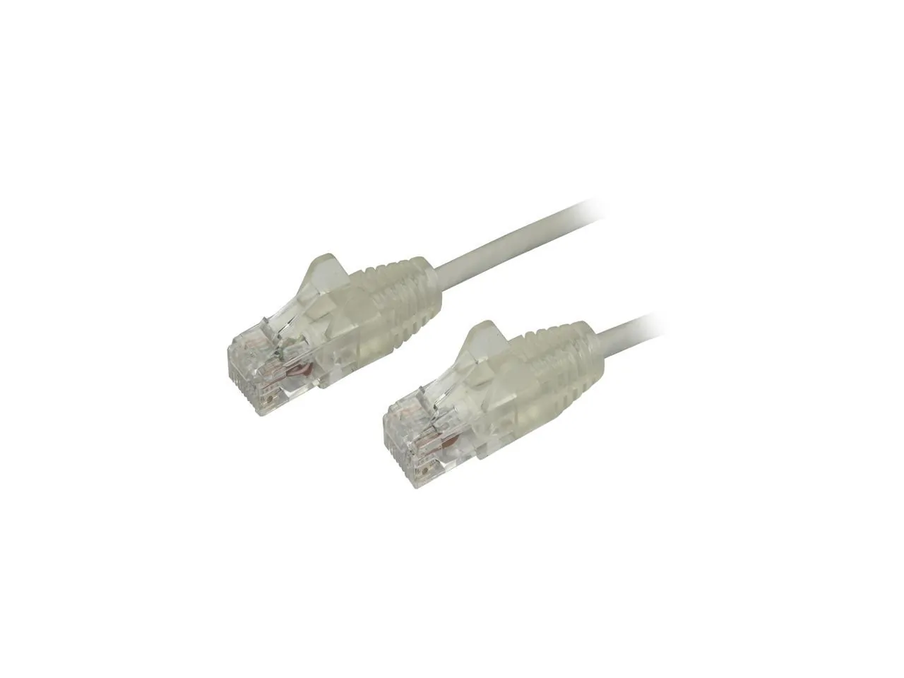STARTECH N6PAT1GRS — SLIM CAT6 CABLE IS 36% THINNER THAN A STANDARD CAT 6 NETWORK CABLE - PATCH CABLE
